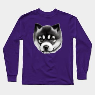 Akita Inu Puppy Long Sleeve T-Shirt